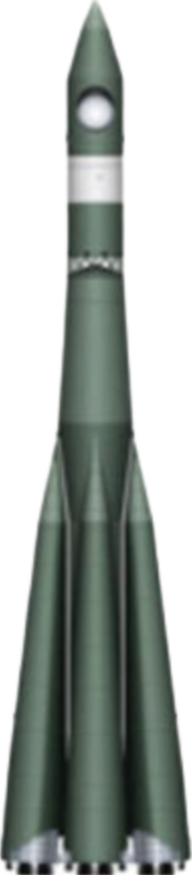 Vostok-K rocket illustration
